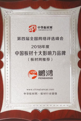 中国板材十大影响力品牌