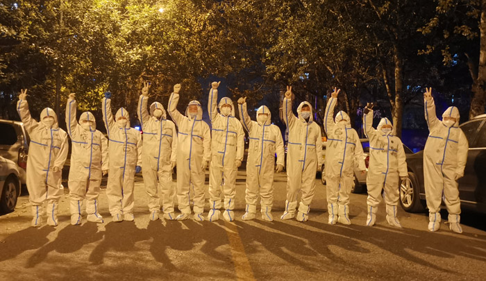 NG电子游戏员工投身防疫阻击战