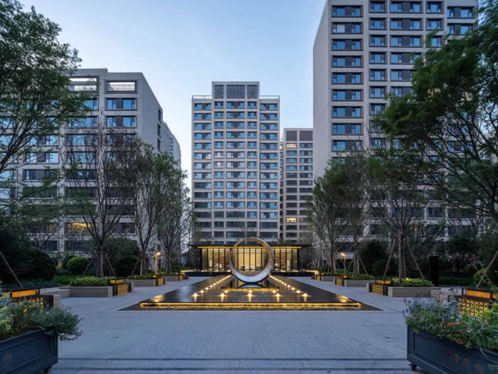 NG电子游戏板材济南金茂府项目案例